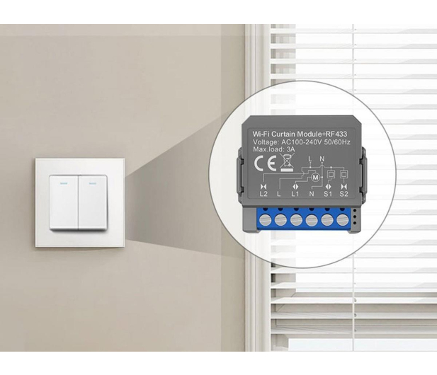 Avatto Inteligentny moduł zasłon WIFI+RF CMS16-RF-1 - 1510566 - zdjęcie 3